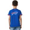 Pro Standard Big Boys NFL Buffalo Bills Mesh Button Down Mesh Top Royal Blue/Red M