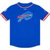 Pro Standard Big Boys NFL Buffalo Bills Mesh Button Down Mesh Top Royal Blue/Red M