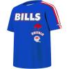 Pro Standard Big Boys NFL Buffalo Bills Retro Classics Taping Tee Royal Blue/Red M