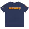 Pro Standard Big Boys NFL Chicago Bears Classic Chenille Short Sleeve Tee Midnight Navy M