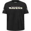Pro Standard Big Boys NFL Baltimore Ravens Classic Chenille Short Sleeve Tee Black M