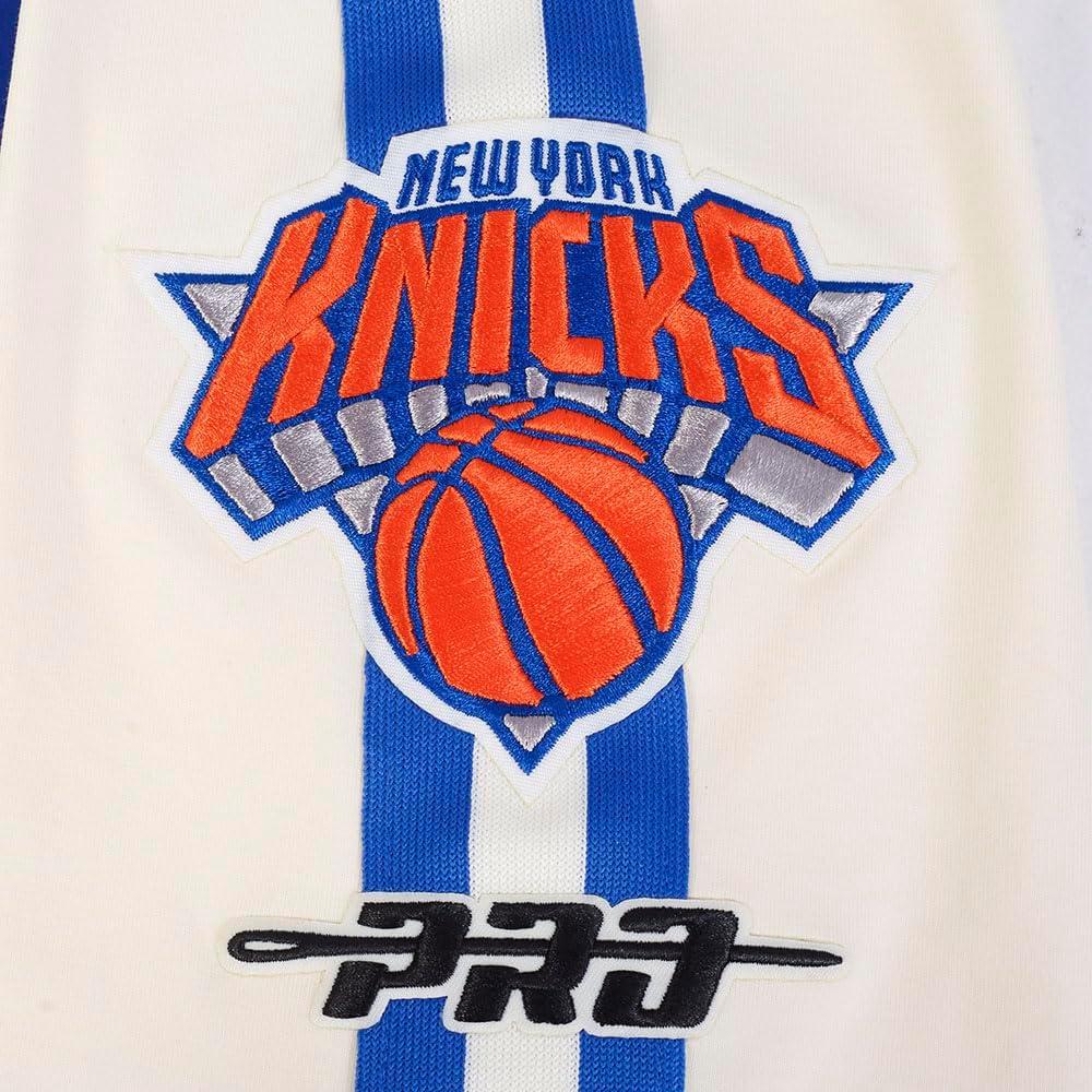 imagePro Standard Mens NBA New York Knicks Classic Player Short Sleeve Taping TeeEggshellRoyal Blue