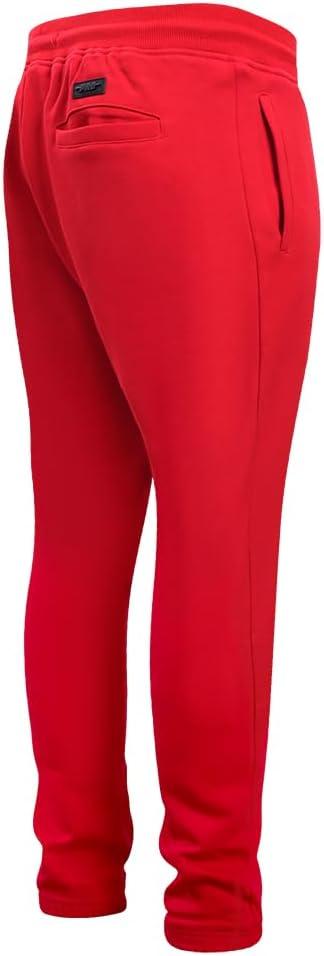 imagePro Standard Mens NBA Old English Rib SweatpantRed
