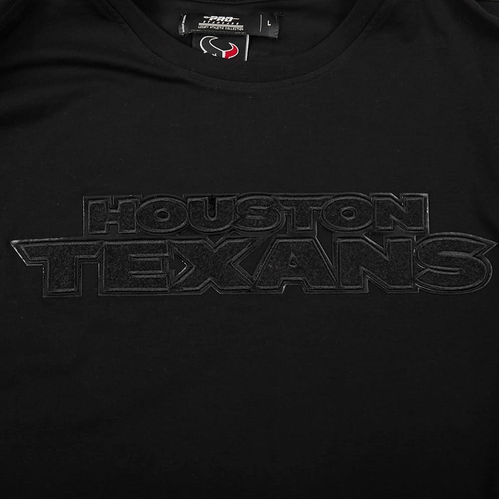 imagePro Standard Mens NFL Classic Triple Black Short Sleeve TeeBlack