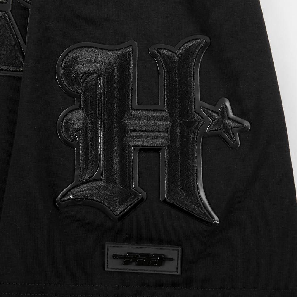 imagePro Standard Mens NFL Classic Triple Black Short Sleeve TeeBlack
