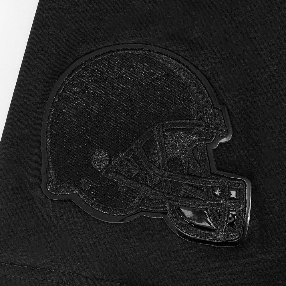 imagePro Standard Mens NFL Classic Triple Black Short Sleeve TeeTriple Black