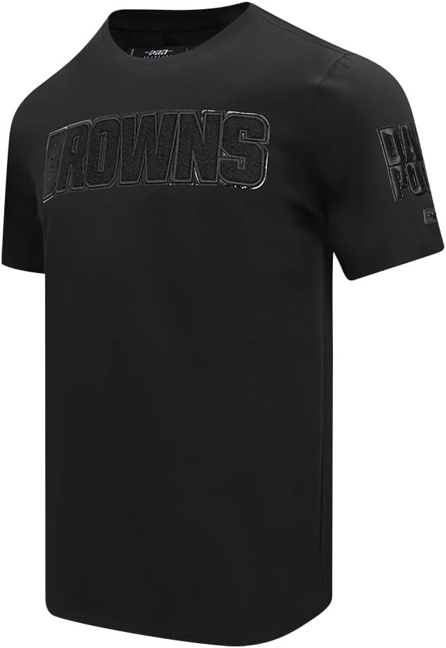 imagePro Standard Mens NFL Classic Triple Black Short Sleeve TeeTriple Black