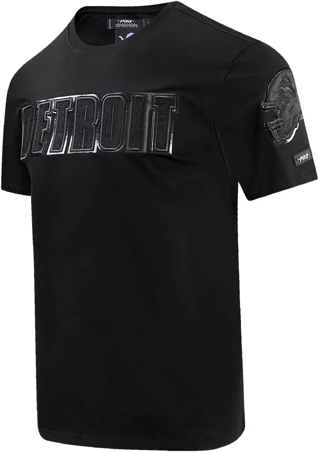 imagePro Standard Mens NFL Classic Triple Black Short Sleeve TeeTriple Black