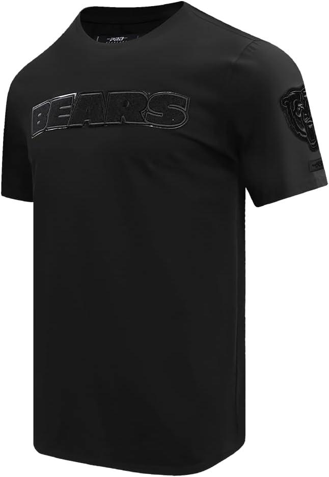 imagePro Standard Mens NFL Classic Triple Black Short Sleeve TeeTriple Black