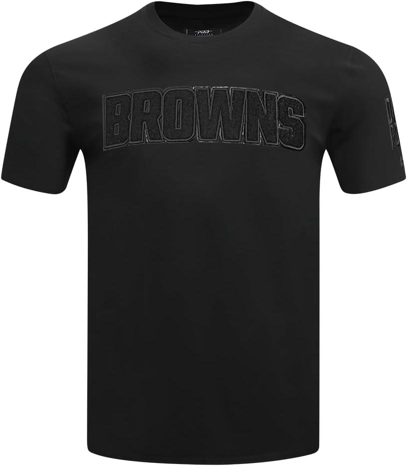 imagePro Standard Mens NFL Classic Triple Black Short Sleeve TeeTriple Black