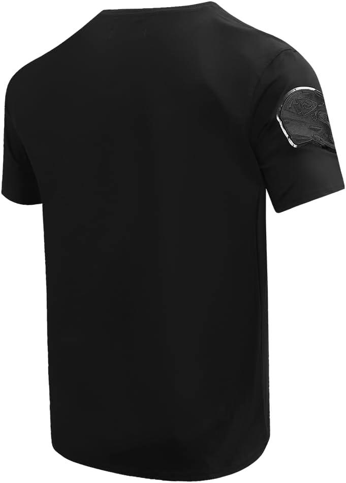 imagePro Standard Mens NFL Classic Triple Black Short Sleeve TeeTriple Black