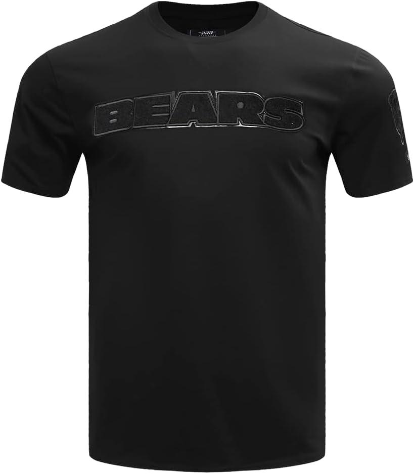 imagePro Standard Mens NFL Classic Triple Black Short Sleeve TeeTriple Black