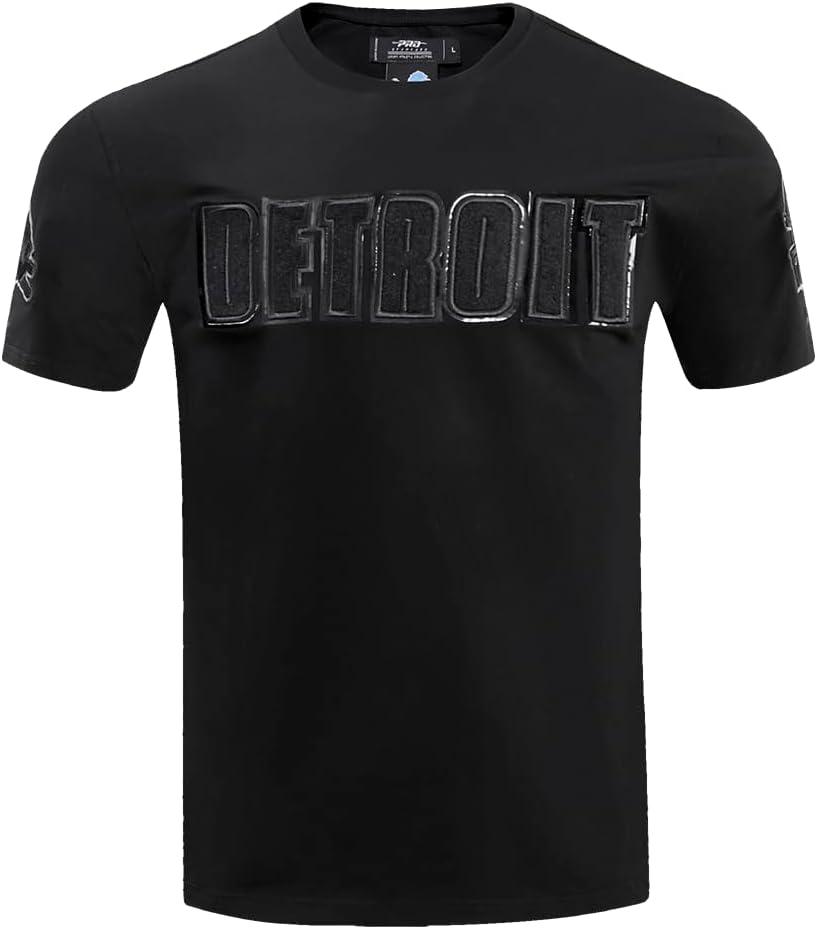 imagePro Standard Mens NFL Classic Triple Black Short Sleeve TeeTriple Black