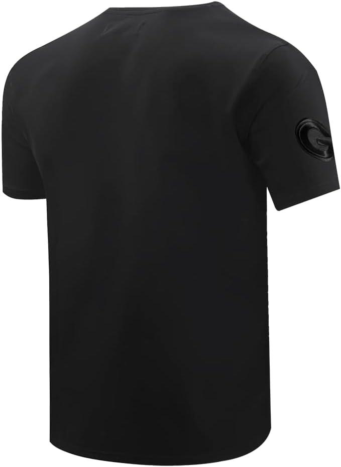 imagePro Standard Mens NFL Classic Triple Black Short Sleeve TeeTriple Black