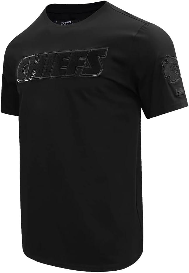imagePro Standard Mens NFL Classic Triple Black Short Sleeve TeeTriple Black