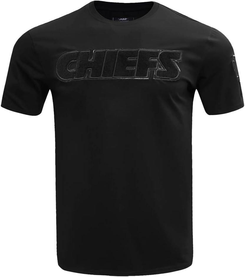 imagePro Standard Mens NFL Classic Triple Black Short Sleeve TeeTriple Black