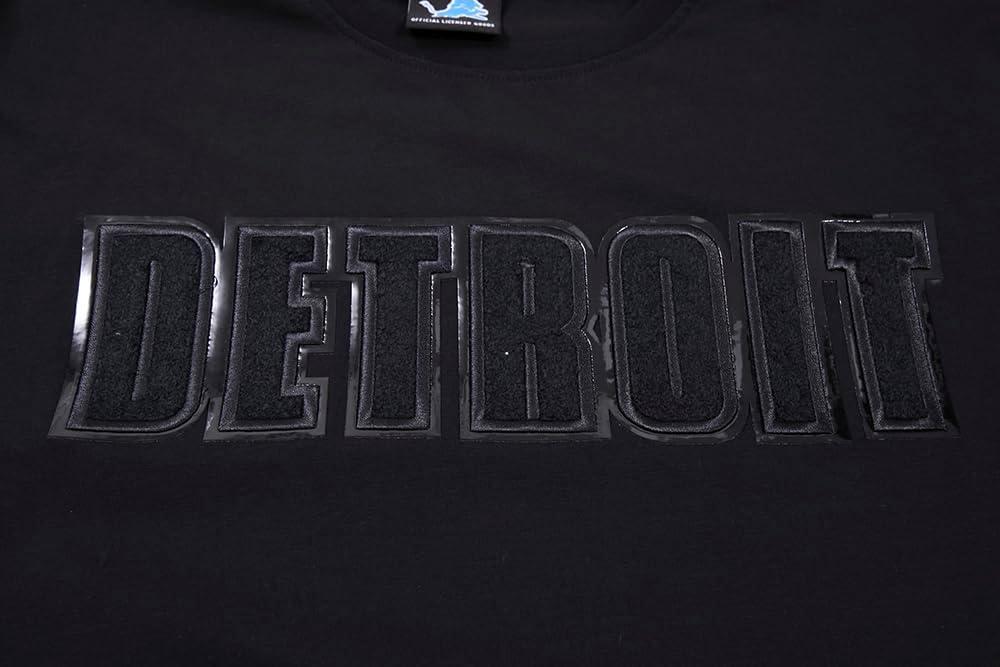 imagePro Standard Mens NFL Classic Triple Black Short Sleeve TeeTriple Black