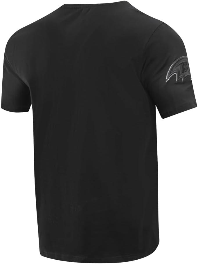 imagePro Standard Mens NFL Classic Triple Black Short Sleeve TeeTriple Black