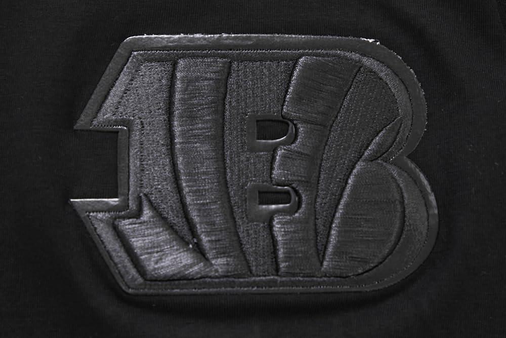 imagePro Standard Mens NFL Classic Triple Black Short Sleeve TeeTriple Black