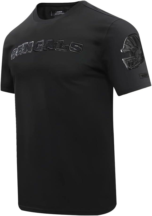 imagePro Standard Mens NFL Classic Triple Black Short Sleeve TeeTriple Black