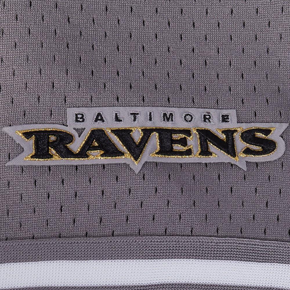 imagePro Standard Mens NFL Script Tail Button Down Mesh TopGray