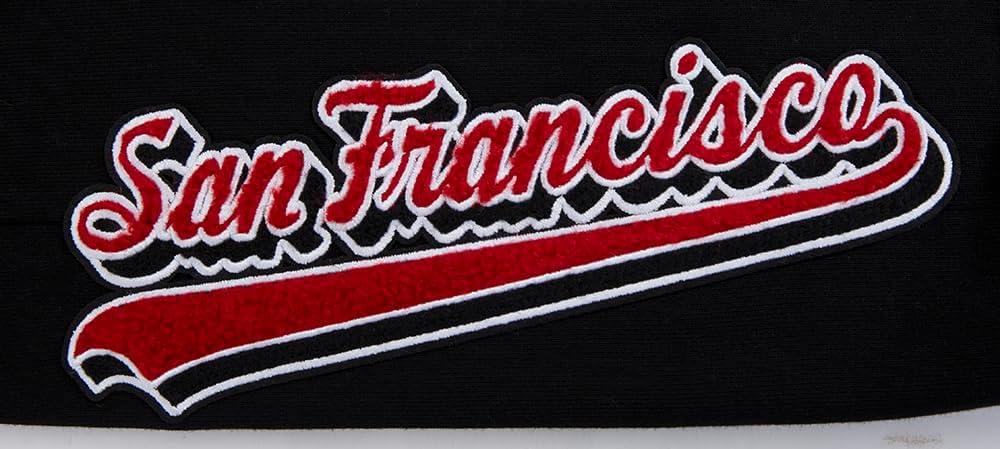 imagePro Standard Mens NFL Script Tail SweatpantBlackRedBlack