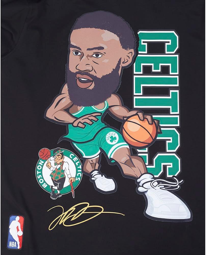 imagePro Standard NBA Mens Mens NBA Boston Celtics Remix Avatar Cotton Short Sleeve TeeBlack