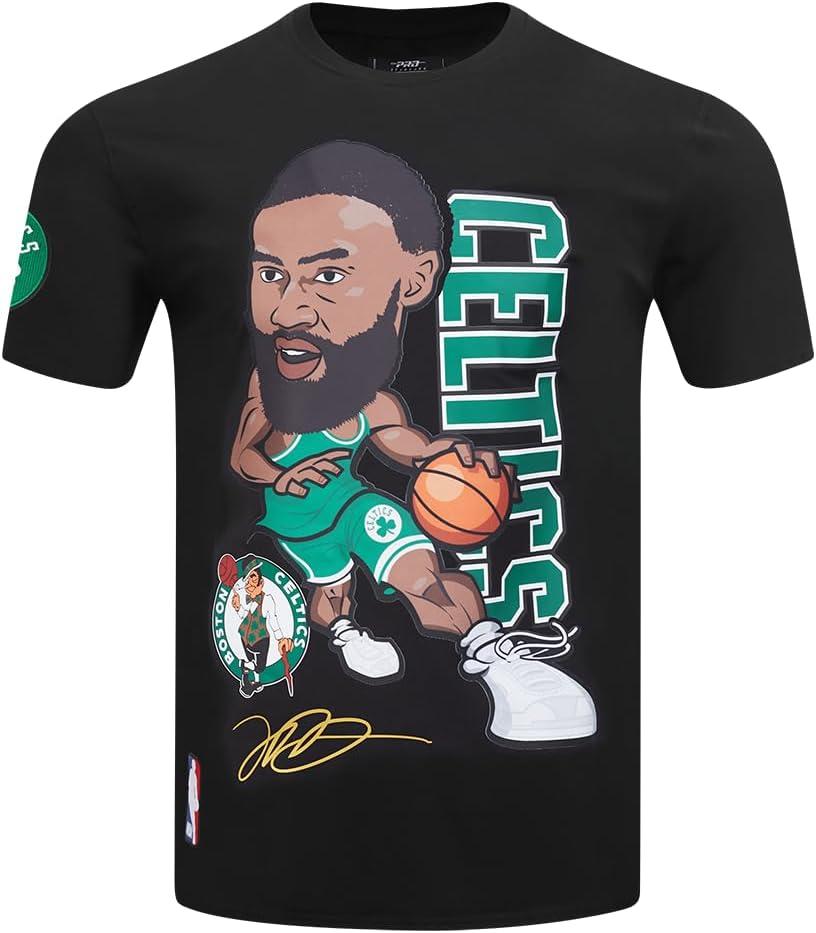 imagePro Standard NBA Mens Mens NBA Boston Celtics Remix Avatar Cotton Short Sleeve TeeBlack