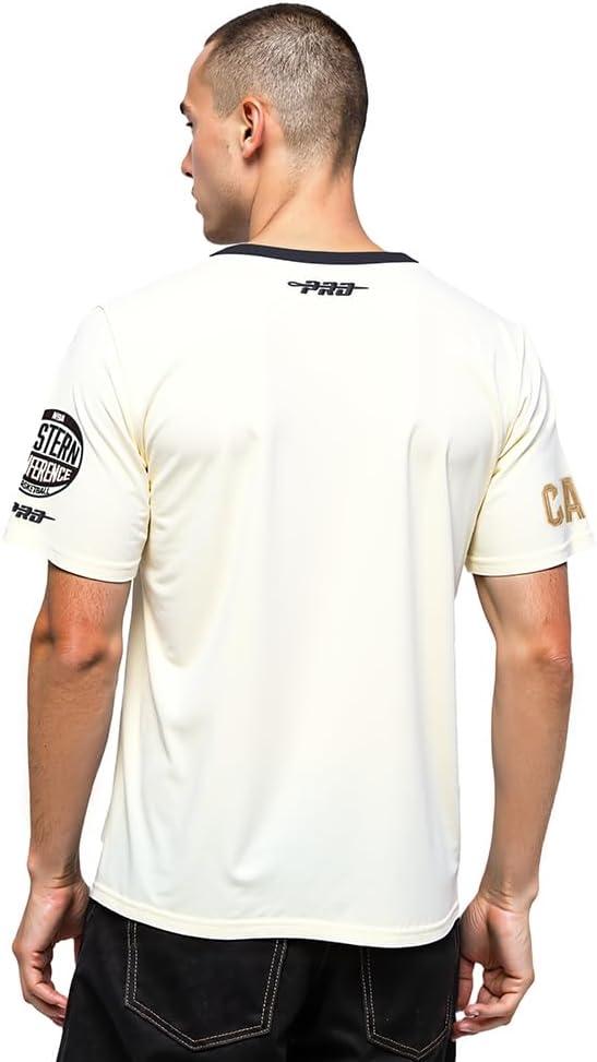 imagePro Standard NBA Mens Mens NBA Modern Originals Cotton Short Sleeve TeeEggshell Black