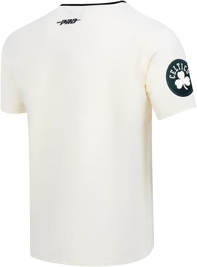 imagePro Standard NBA Mens Mens NBA Modern Originals Cotton Short Sleeve TeeEggshell Black