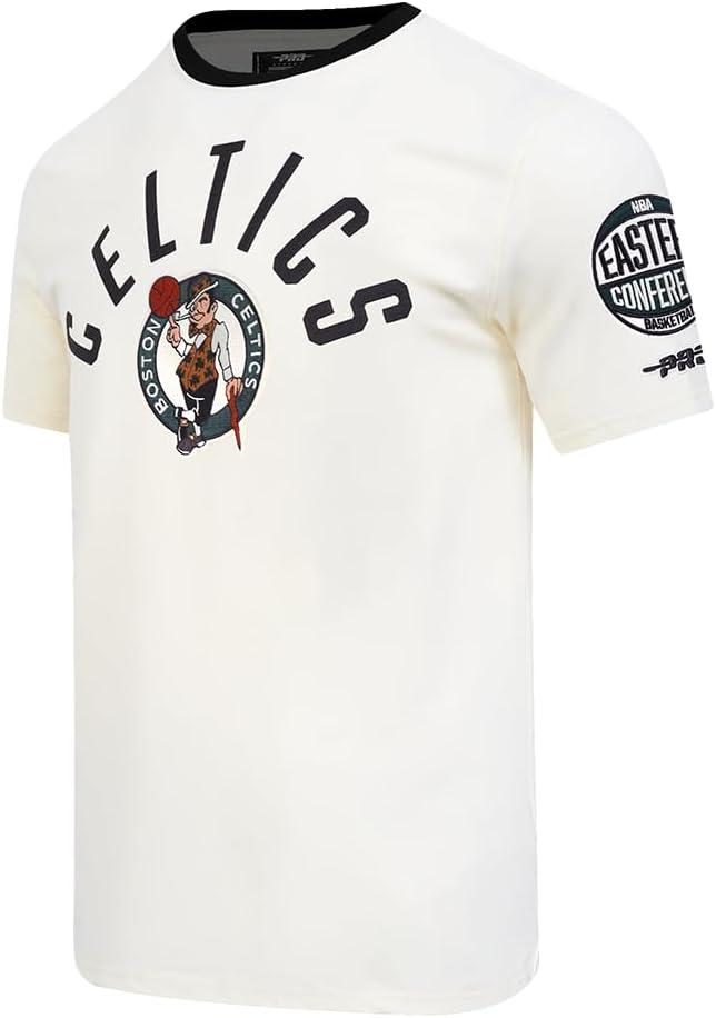 imagePro Standard NBA Mens Mens NBA Modern Originals Cotton Short Sleeve TeeEggshell Black