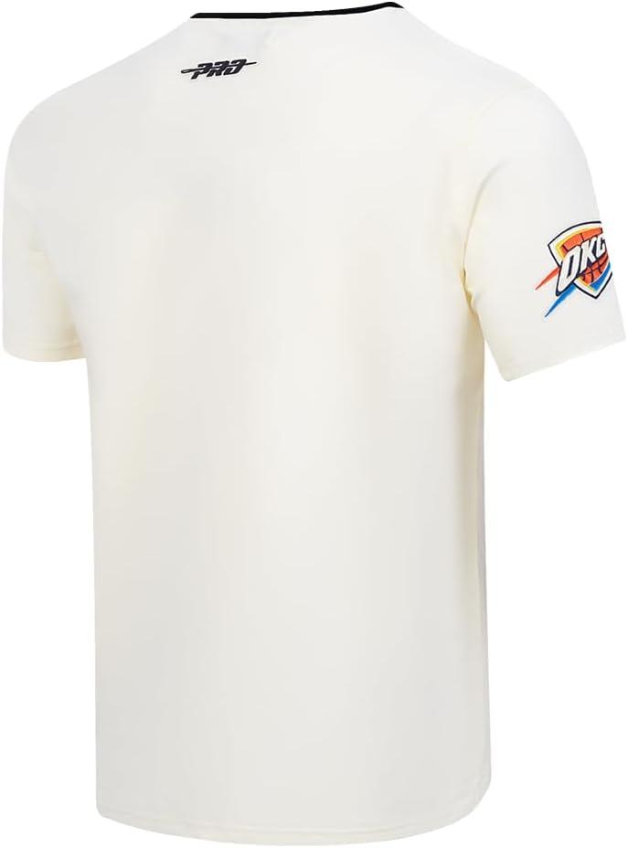 imagePro Standard NBA Mens Mens NBA Modern Originals Cotton Short Sleeve TeeEggshell Black