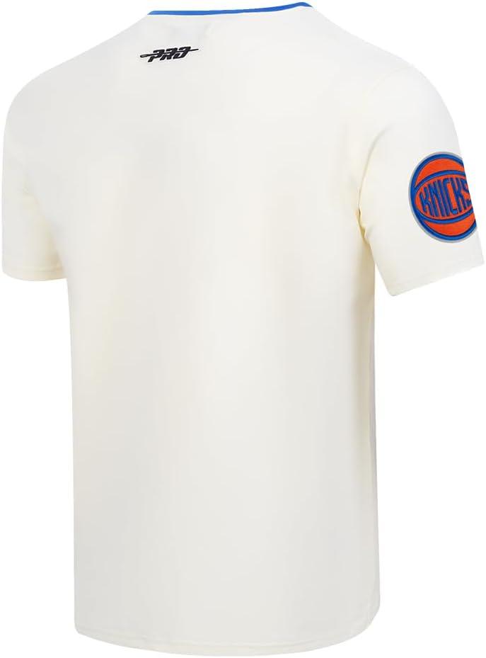 imagePro Standard NBA Mens Mens NBA Modern Originals Cotton Short Sleeve TeeEggshellRoyal Blue