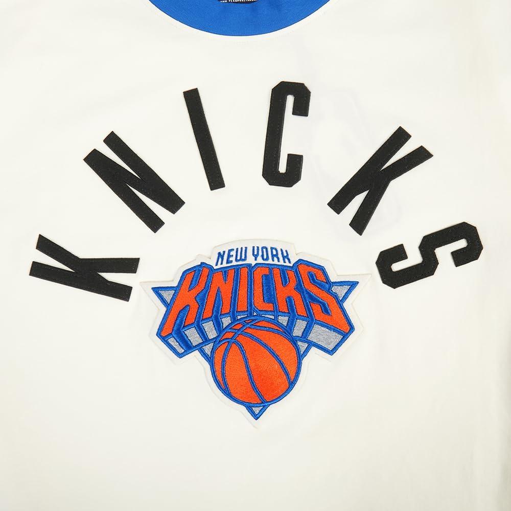 imagePro Standard NBA Mens Mens NBA Modern Originals Cotton Short Sleeve TeeEggshellRoyal Blue