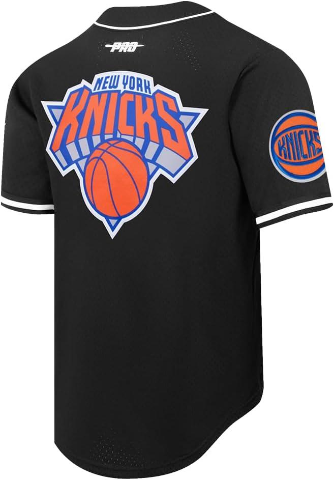 imagePro Standard NBA Mens Mens NBA New York Knicks Classic Player Mesh Down TopBlack
