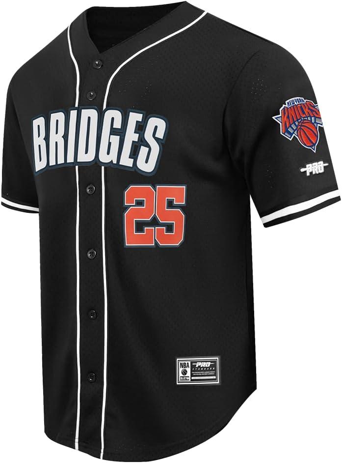 imagePro Standard NBA Mens Mens NBA New York Knicks Classic Player Mesh Down TopBlack