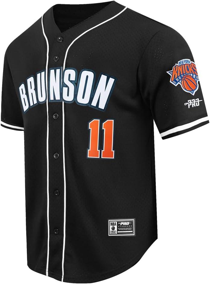 imagePro Standard NBA Mens Mens NBA New York Knicks Classic Player Mesh Down TopBlack