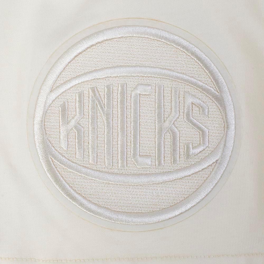 imagePro Standard NBA Mens Mens NBA New York Knicks Neutrals Player Cotton Short Sleeve TeeEggshell
