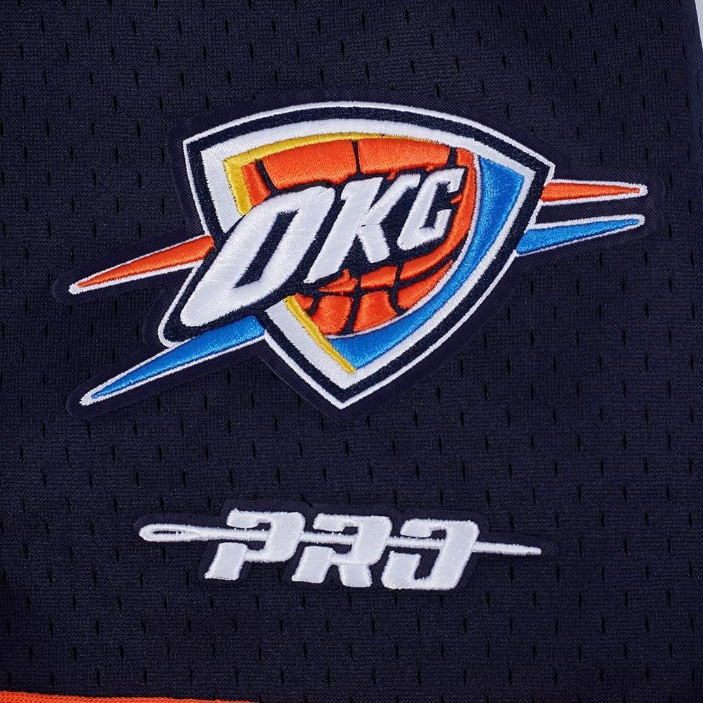 imagePro Standard NBA Mens Mens NBA Oklahoma City Thunder Classic Player Mesh Down TopTeam Color