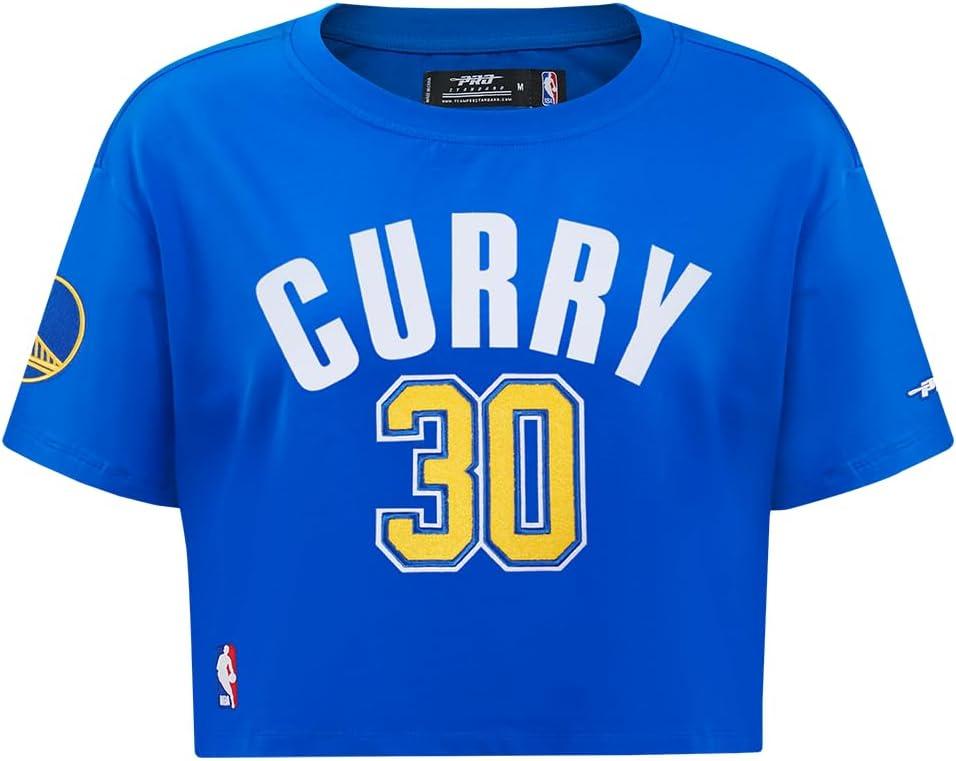 imagePro Standard NBA Womens Womens NBA Golden State Warriors Classic Player Cotton Short Sleeve Boxy TeeTeam Color