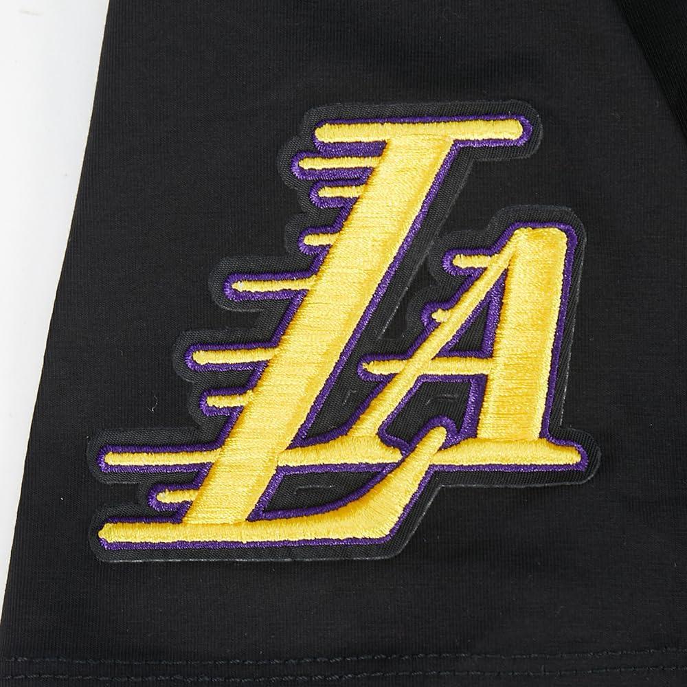 imagePro Standard NBA Womens Womens NBA Los Angeles Lakers Classic Player Cotton Short Sleeve Slim TeeBlack
