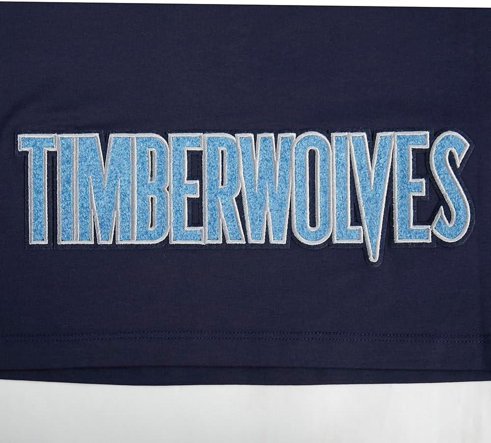 imagePro Standard NBA Womens Womens NBA Minnesota Timberwolves Classic Player Cotton Short Sleeve Boxy TeeTeam Color