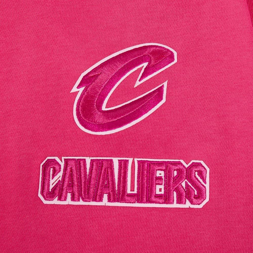 imagePro Standard Womens NBA Classic Triple Pink Cropped Pullover HoodieBeetroot Purple