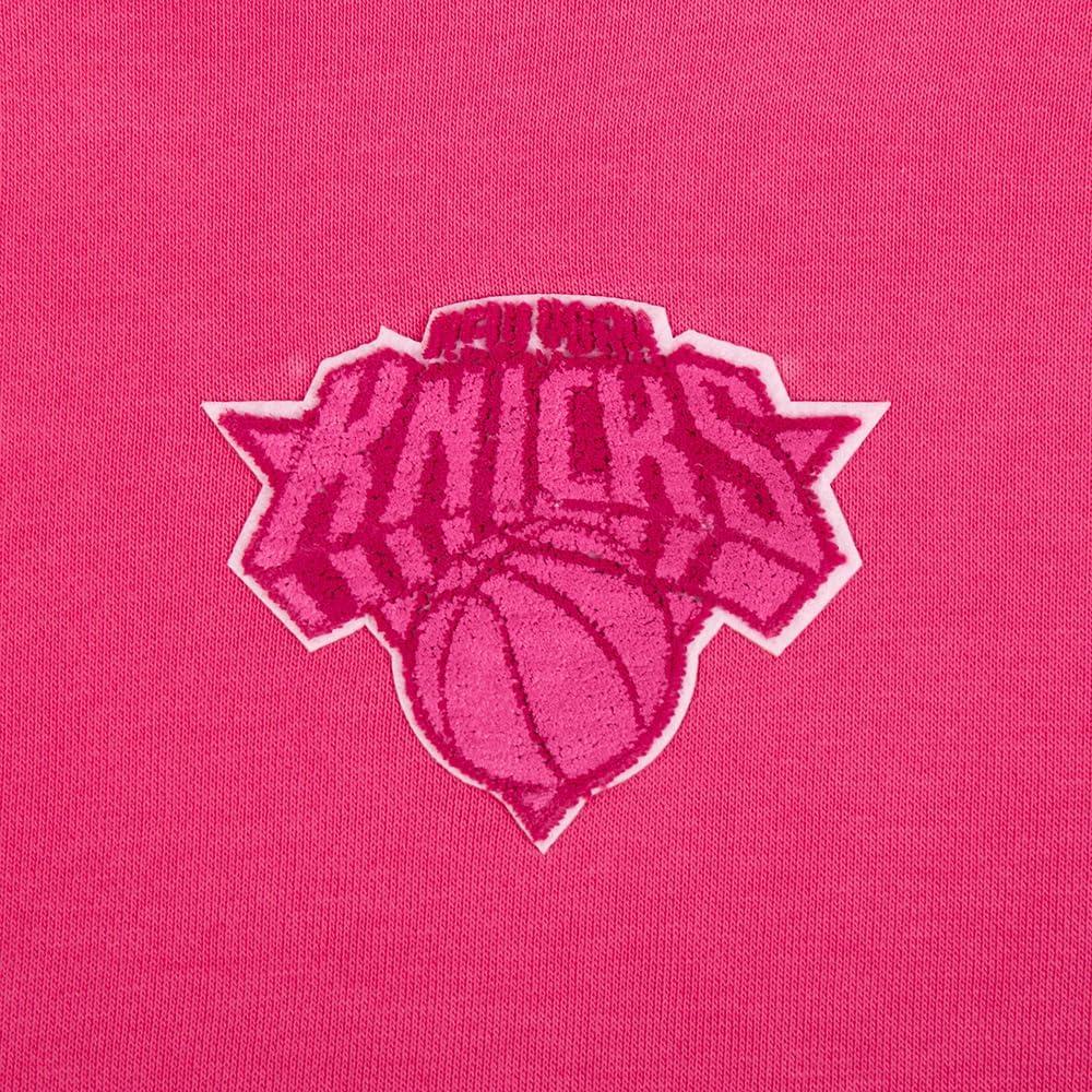 imagePro Standard Womens NBA Classic Triple Pink Cropped Pullover HoodieBeetroot Purple