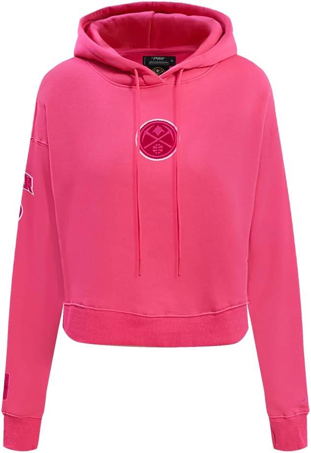 imagePro Standard Womens NBA Classic Triple Pink Cropped Pullover HoodieBeetroot Purple