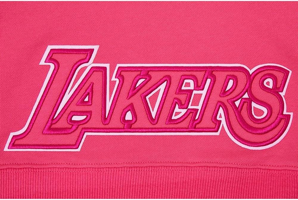 imagePro Standard Womens NBA Classic Triple Pink Cropped Pullover HoodieBeetroot Purple