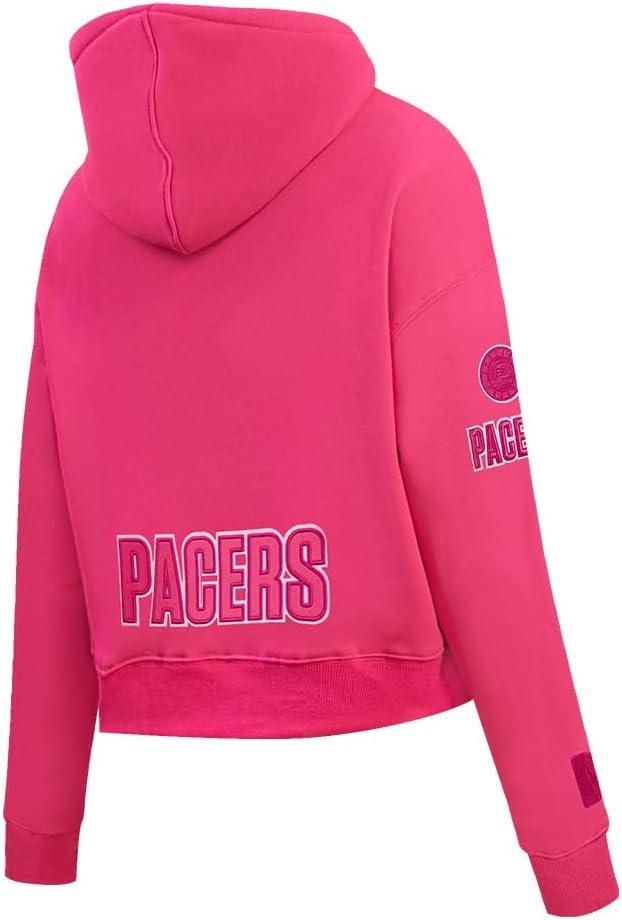 imagePro Standard Womens NBA Classic Triple Pink Cropped Pullover HoodieBeetroot Purple