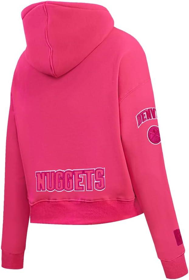 imagePro Standard Womens NBA Classic Triple Pink Cropped Pullover HoodieBeetroot Purple