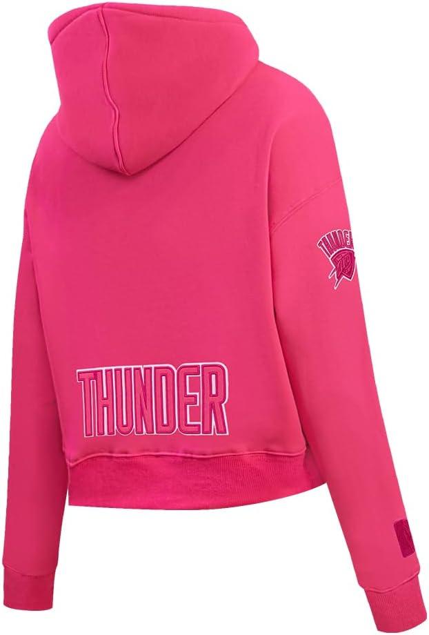 imagePro Standard Womens NBA Classic Triple Pink Cropped Pullover HoodieBeetroot Purple