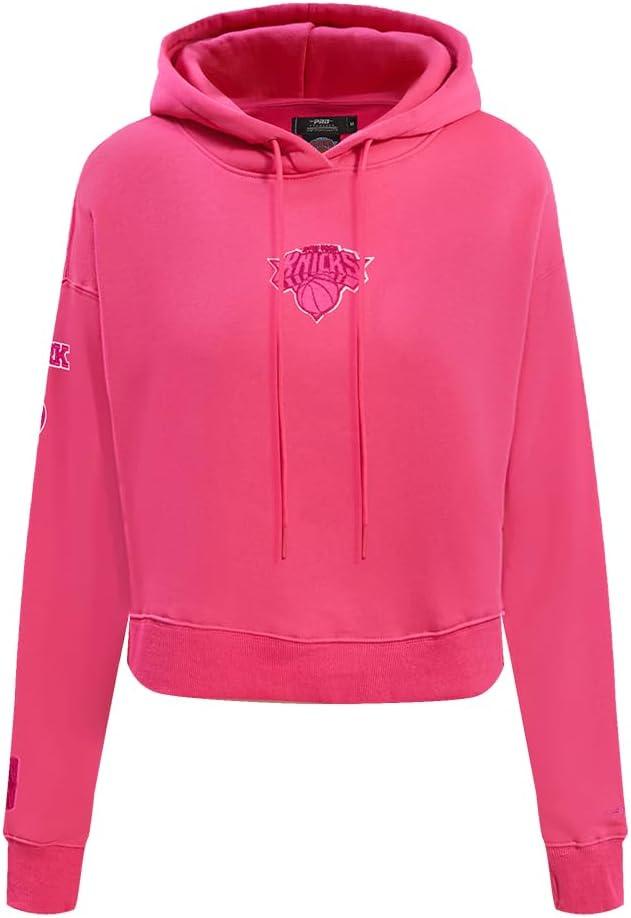 imagePro Standard Womens NBA Classic Triple Pink Cropped Pullover HoodieBeetroot Purple